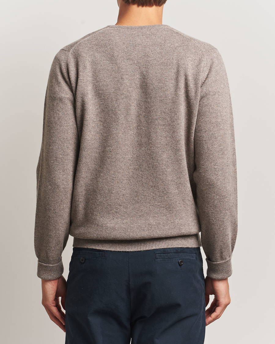 Herre | Trøjer | William Lockie | Rob Lambswool V-Neck Vole