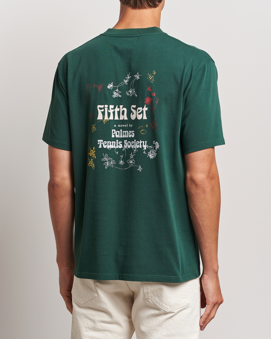Herre | T-Shirts | Palmes | Fifth Pocket T-Shirt Dark Green