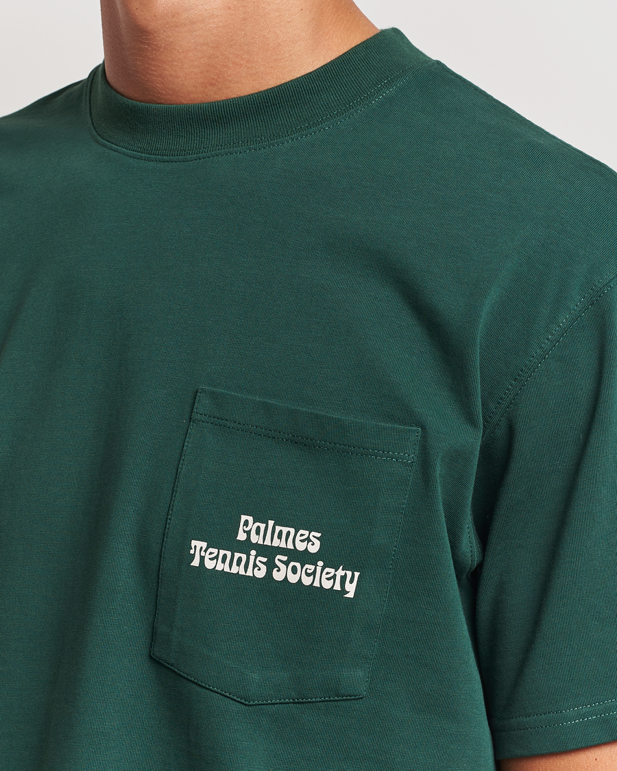 Herre | T-Shirts | Palmes | Fifth Pocket T-Shirt Dark Green