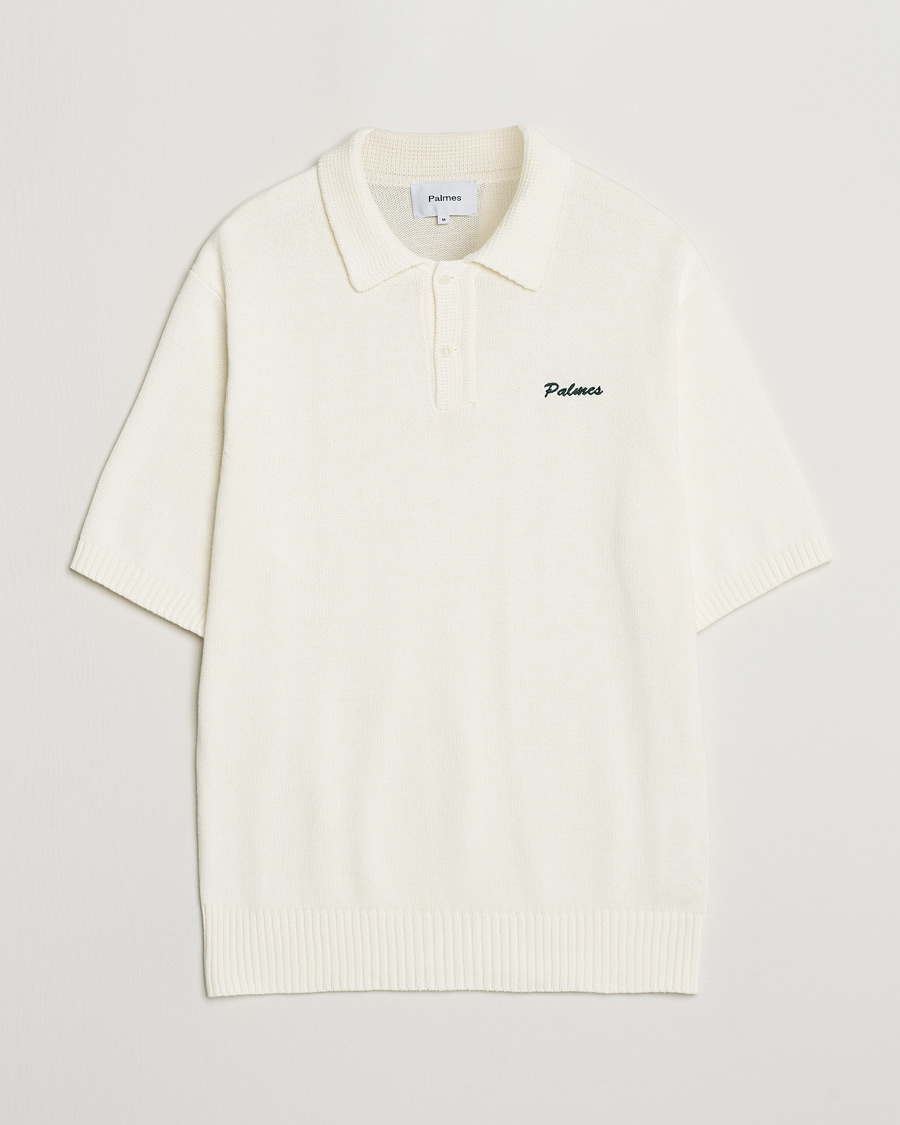 Herre | Polotrøjer | Palmes | Marco Knit Polo Off White