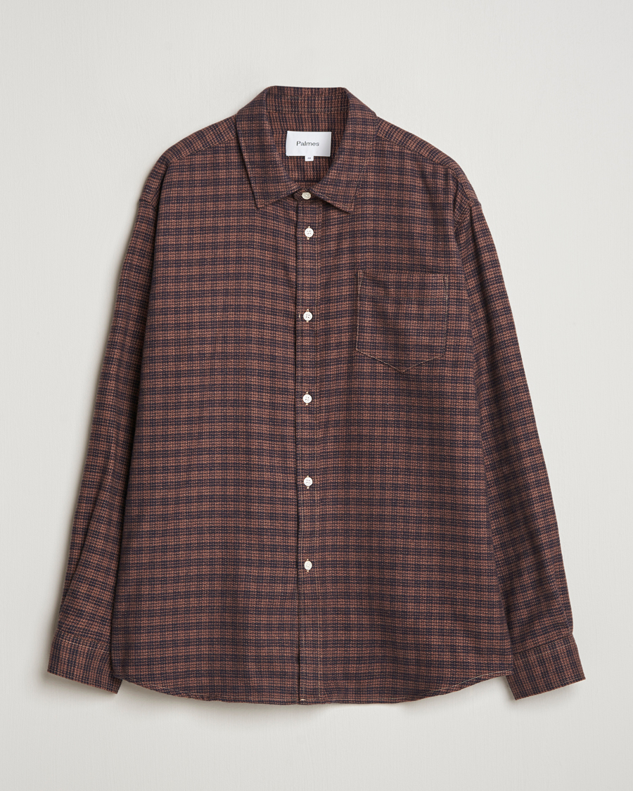 Herre | Skjorter | Palmes | Joseph Flannel Shirt Navy