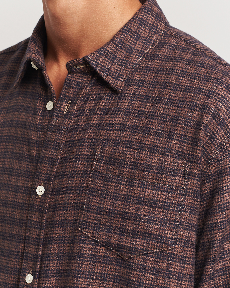 Herre | Skjorter | Palmes | Joseph Flannel Shirt Navy