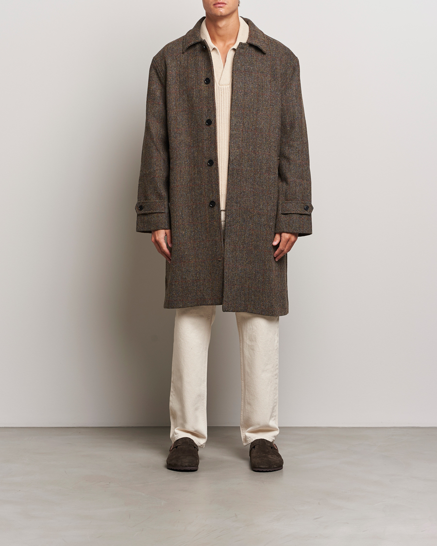 Herre | Jakker | Palmes | Tweed Coat Brown