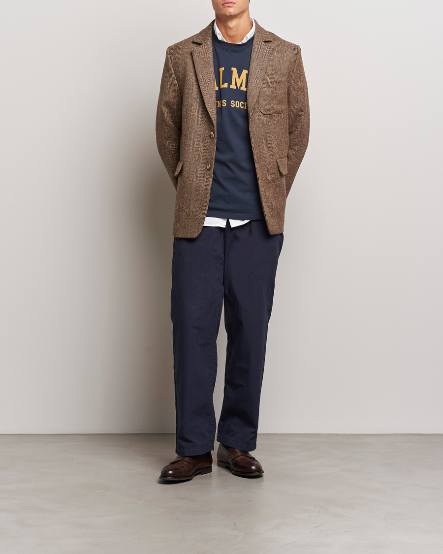 Herre | Blazere & jakker | Palmes | Blaze Herringbone Wool Sport Coat Brown