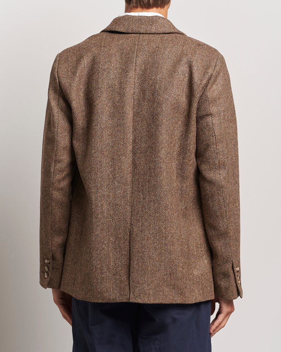 Herre | Blazere & jakker | Palmes | Blaze Herringbone Wool Sport Coat Brown