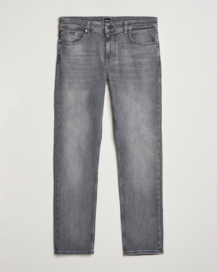 Herre | Bukser | BOSS BLACK | Delaware Jeans Medium Grey