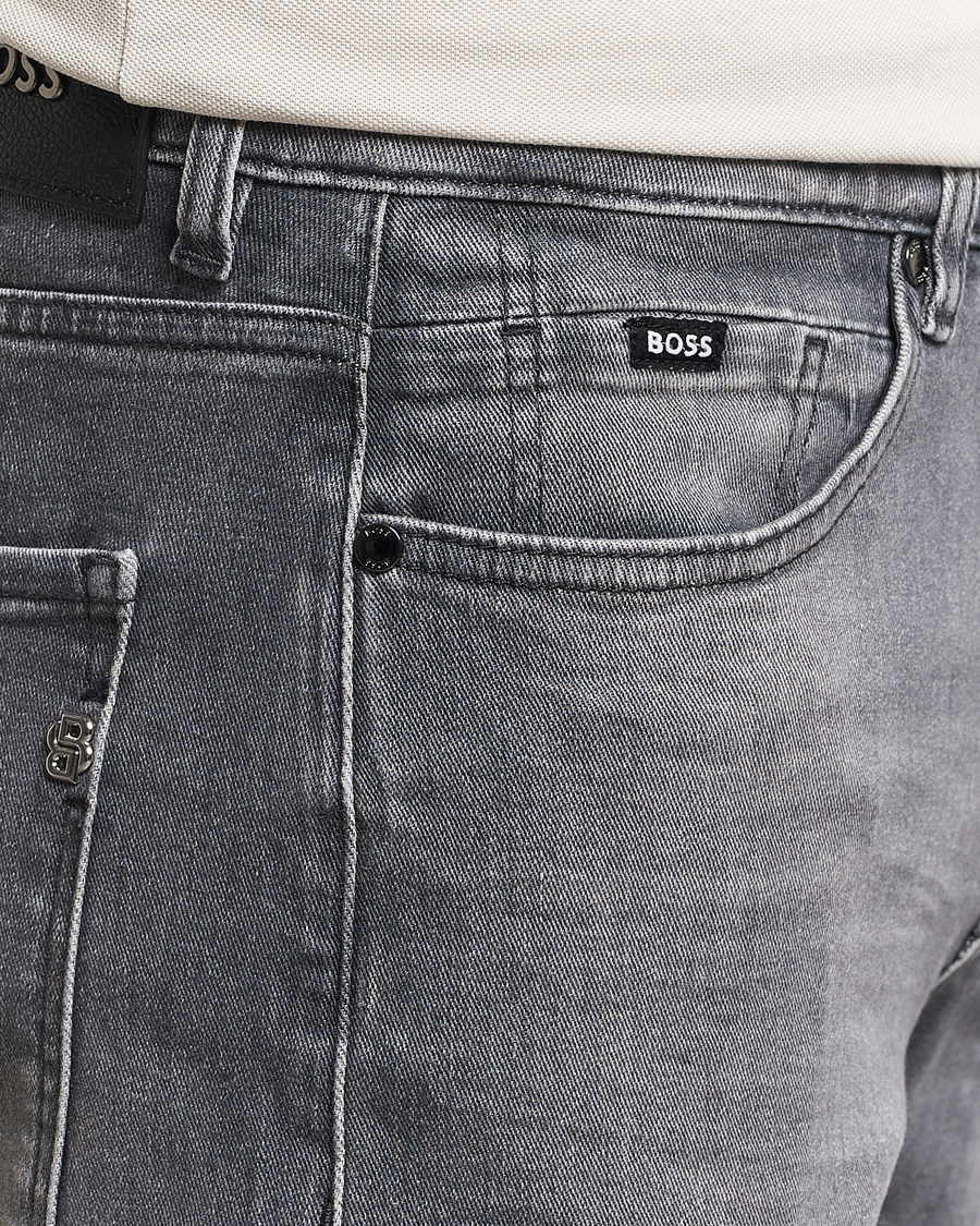 Herre | Bukser | BOSS BLACK | Delaware Jeans Medium Grey