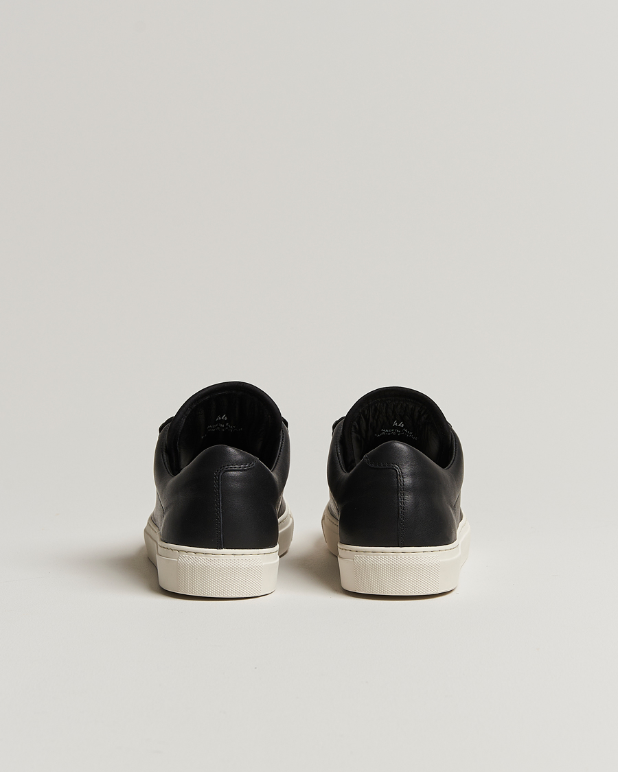 Herre | Stone Island Leather Snekers Black | Stone Island | Leather Snekers Black