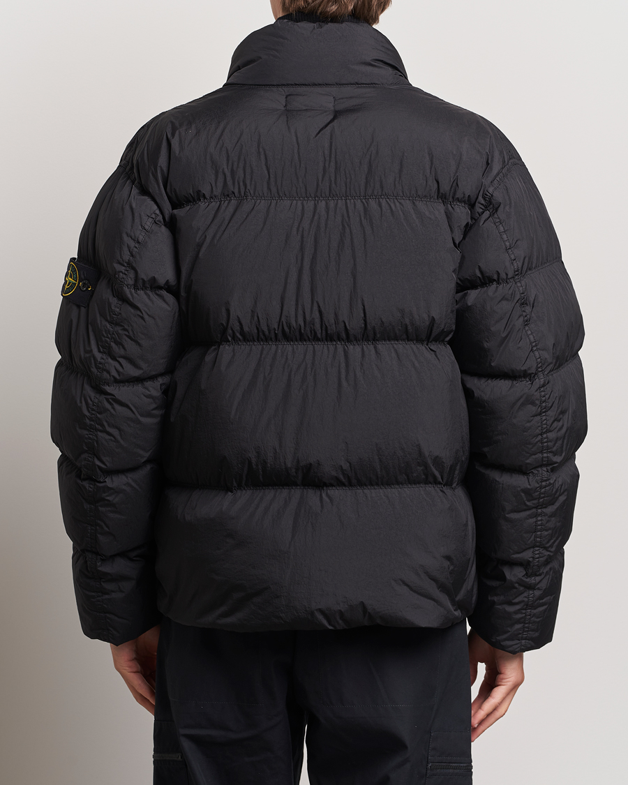Herre | Jakker | Stone Island | Garment Dyed Recycled Nylon Down Jacket Black