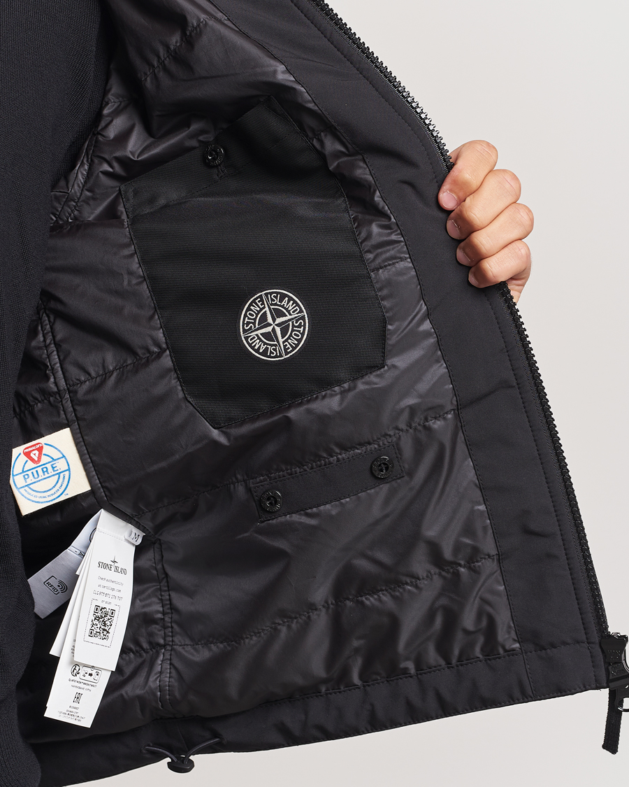 Herre | Jakker | Stone Island | Soft Shell Primaloft Padded Jacket Black