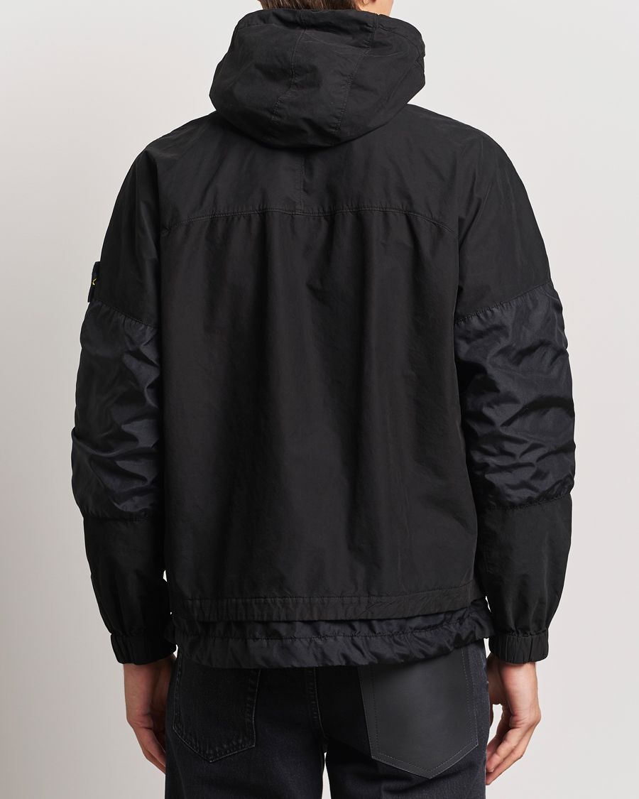 Herre | Jakker | Stone Island | Hooded Lightweight Tela Jacket Black