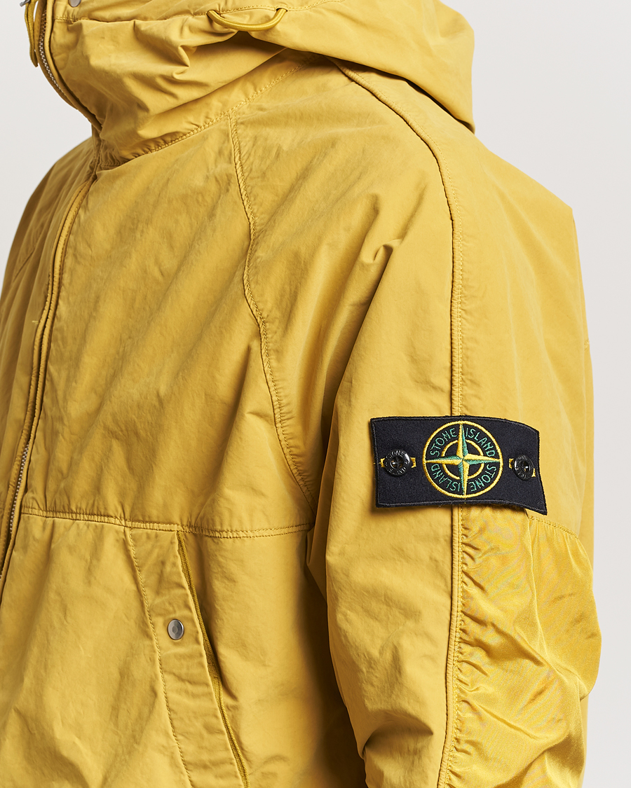 Herre | Jakker | Stone Island | Hooded Lightweight Tela Jacket Mustard