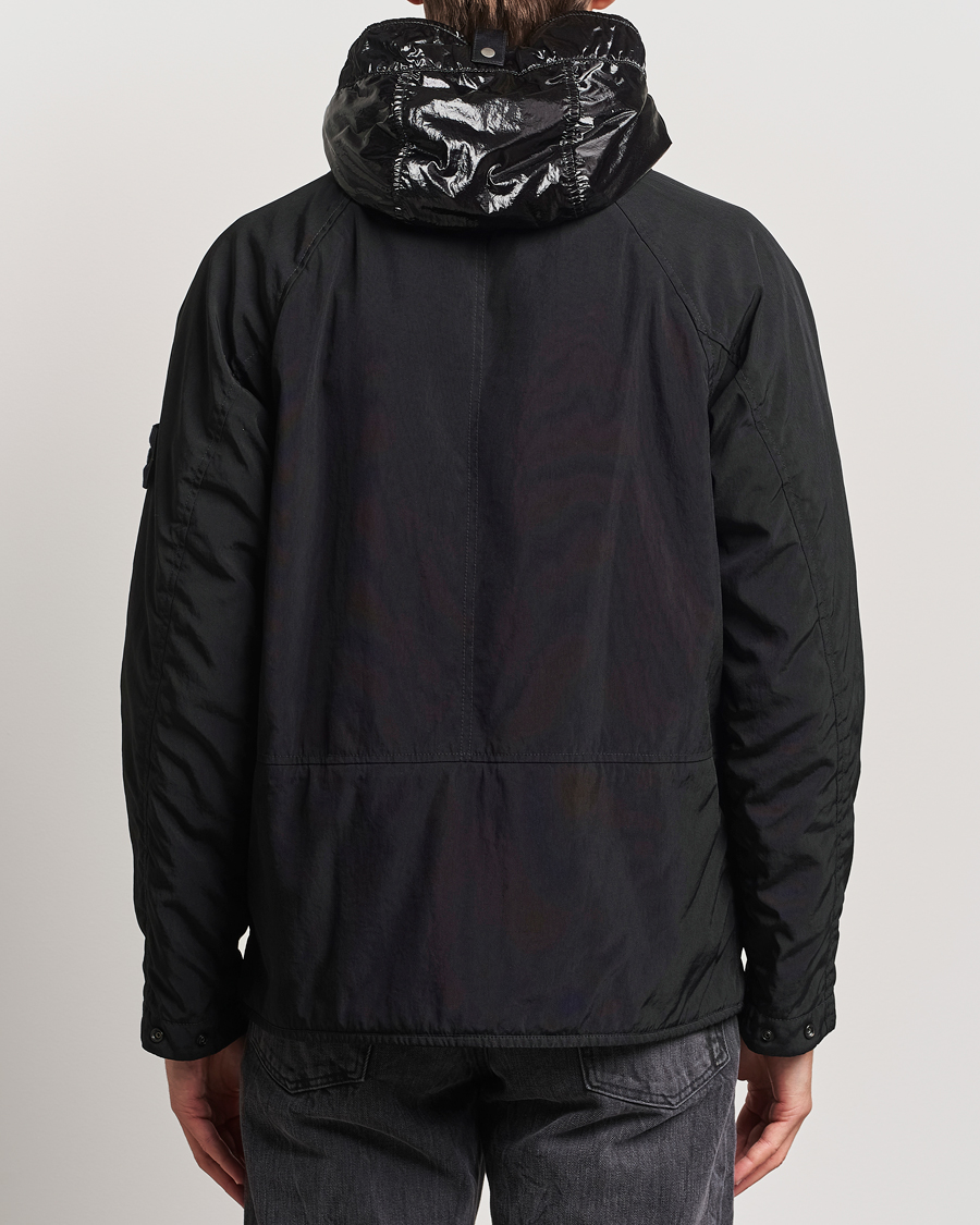 Herre | Jakker | Stone Island | Opaque Nylon Twill Garment Dyed Jacket Black