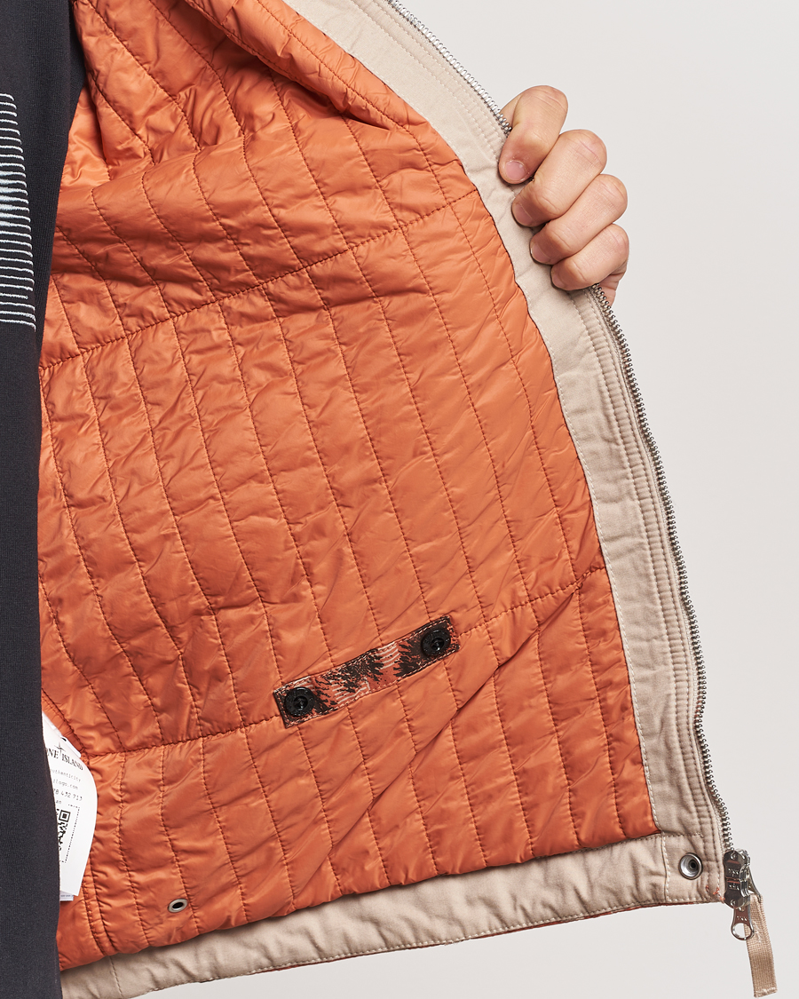 Herre | Jakker | Stone Island | David Light TC Garment Dyed Camo Jacket Orange