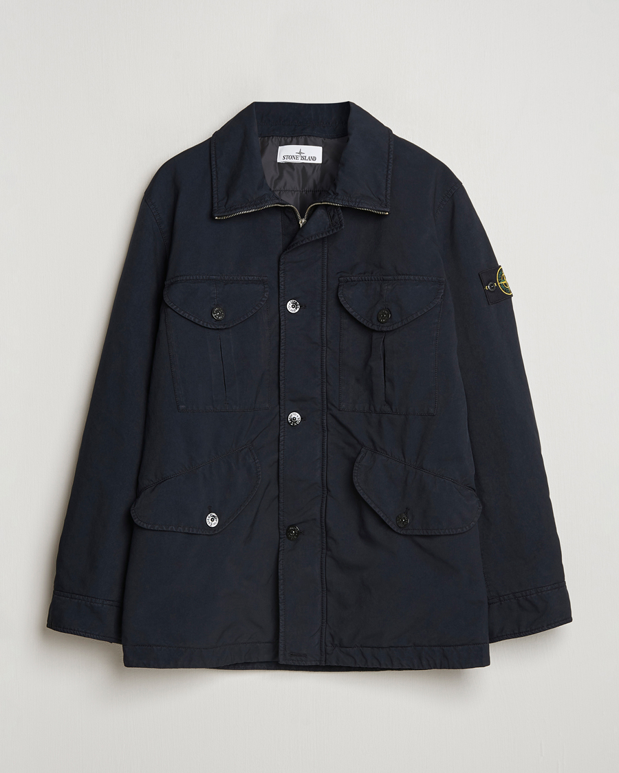 Herre | Jakker | Stone Island | David TC Field Jacket Navy Blue