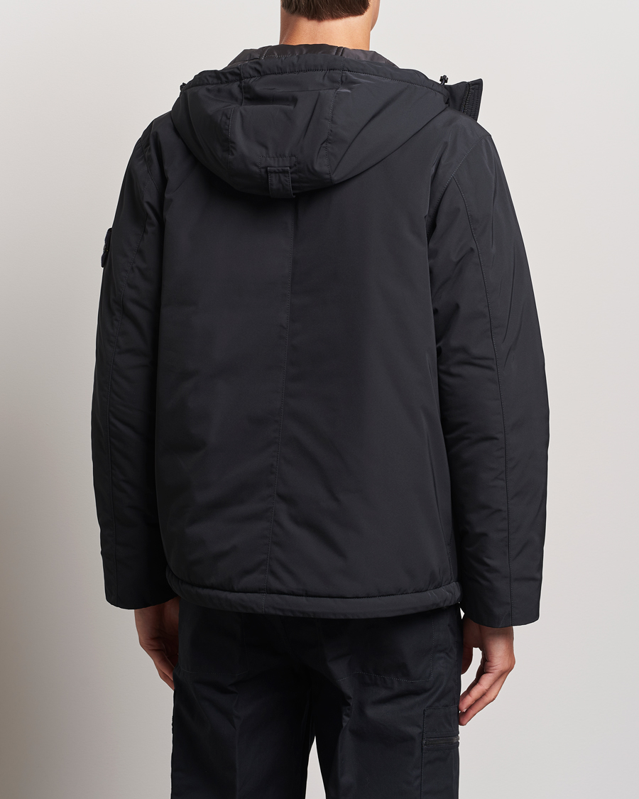 Herre | Jakker | Stone Island | Micro Twill Hooded Jacket Black
