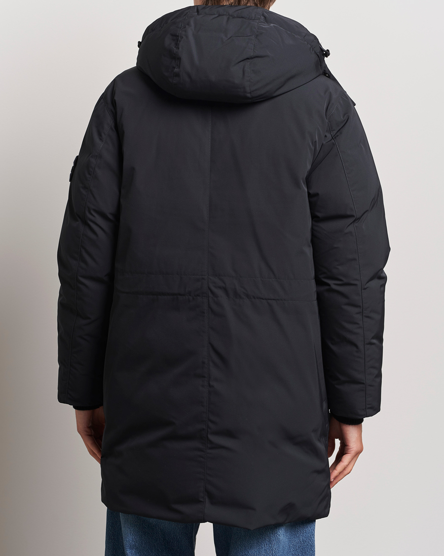 Herre | Jakker | Stone Island | Micro Twill Hooded Parka Black