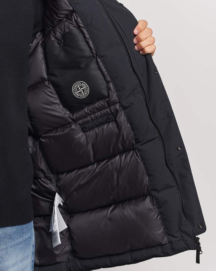 Herre | Jakker | Stone Island | Micro Twill Hooded Parka Black