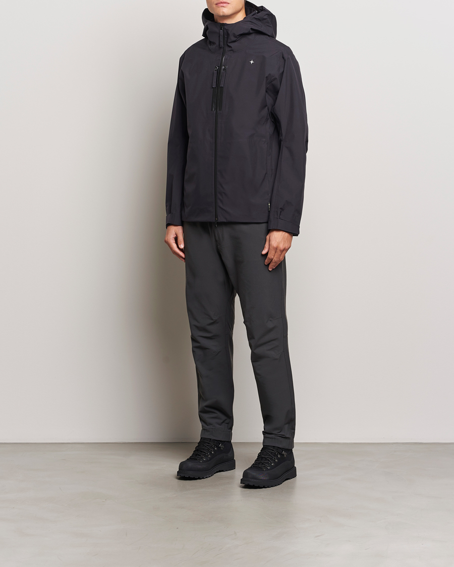 Herre | Jakker | Stone Island | Gore-Tex Stellina Hooded Jacket Blue Marine