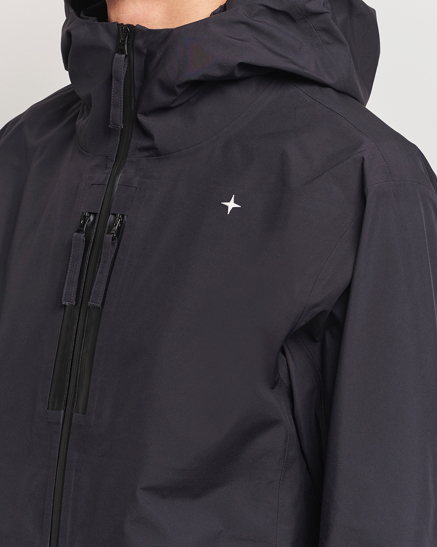 Herre | Jakker | Stone Island | Gore-Tex Stellina Hooded Jacket Blue Marine