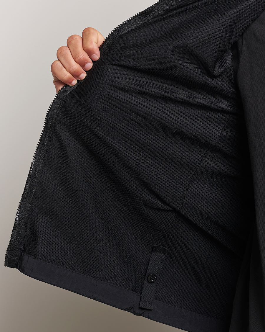 Herre | Skjorter | Stone Island | Nylon Metal Zip Overshirt Black