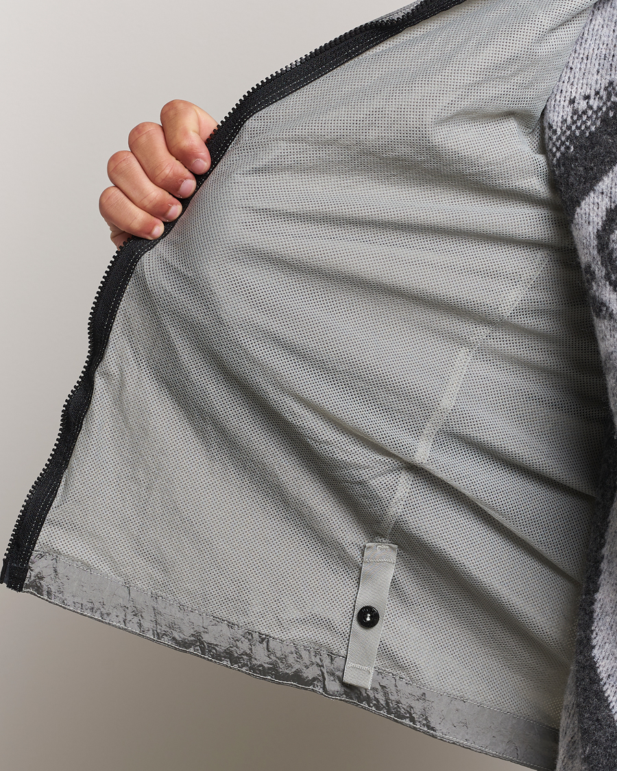 Herre | Skjorter | Stone Island | Nylon Metal Zip Overshirt Grey