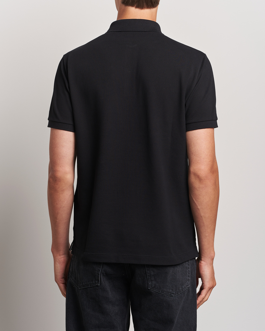 Herre | Polotrøjer | Stone Island | Cotton Pique Polo Black