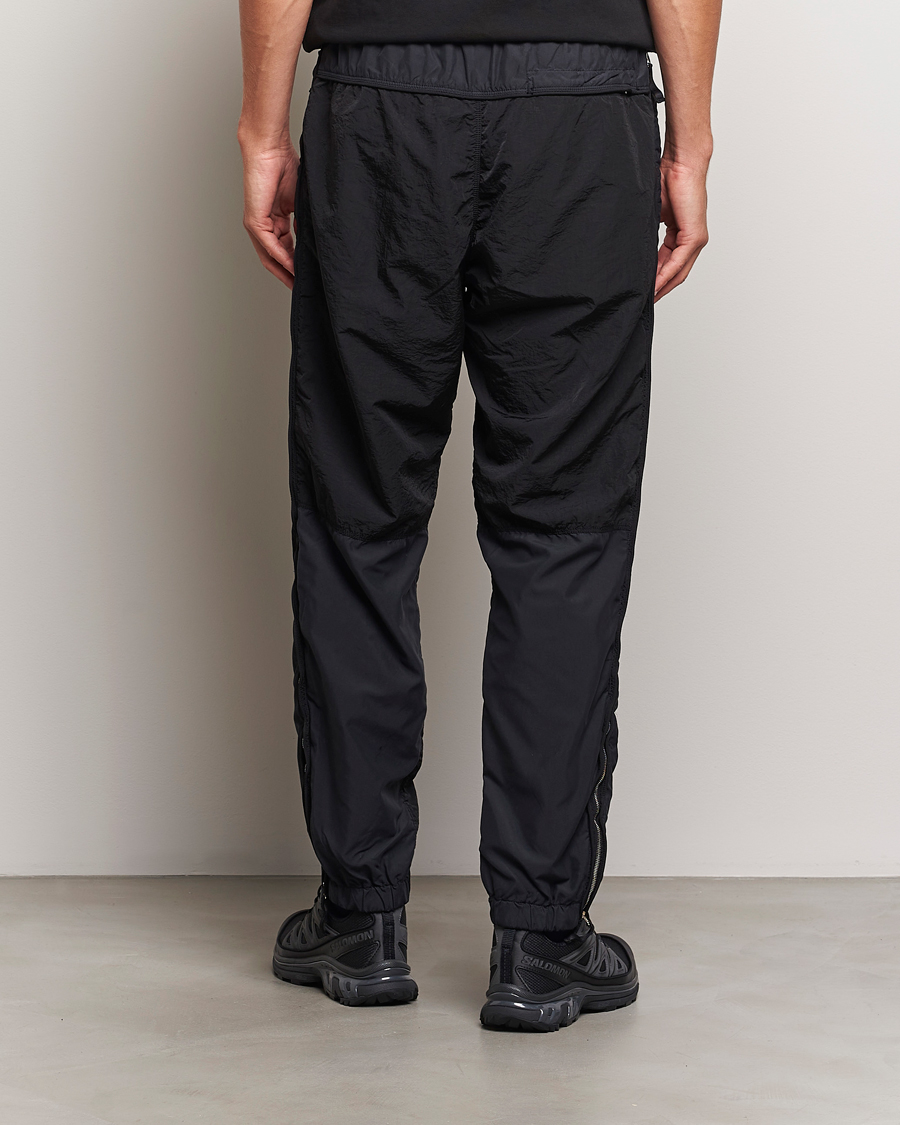 Herre | Bukser | Stone Island | Washed Nylon Jogger Pants Black
