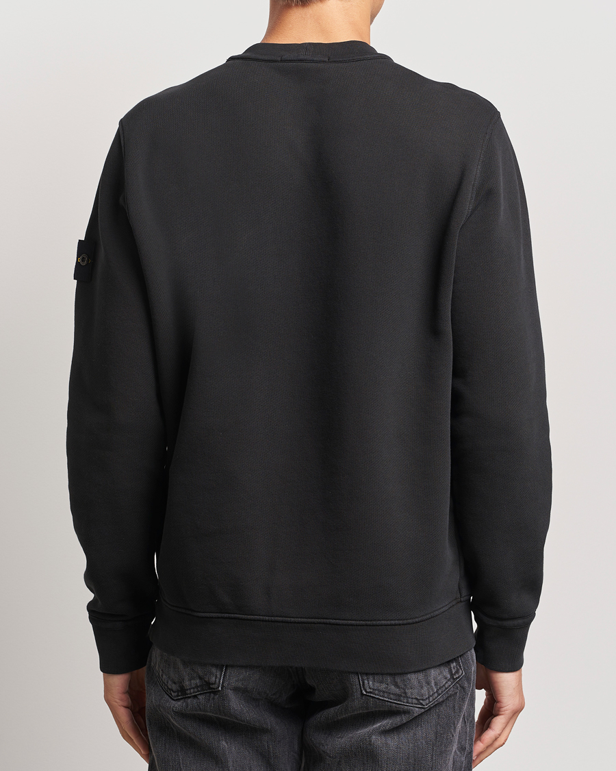 Herre | Trøjer | Stone Island | Old Dyed Cotton Sweatshirt Black