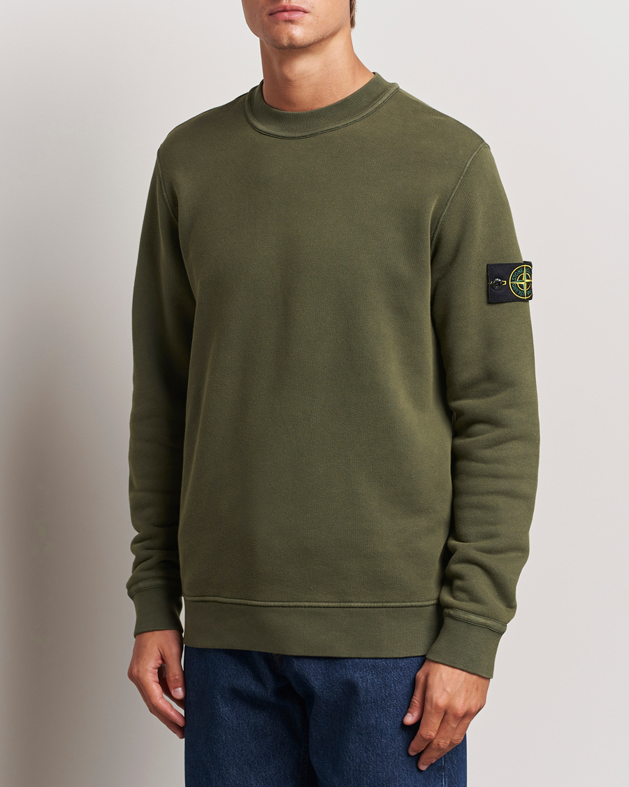 Herre | Trøjer | Stone Island | Old Dyed Cotton Sweatshirt Musk