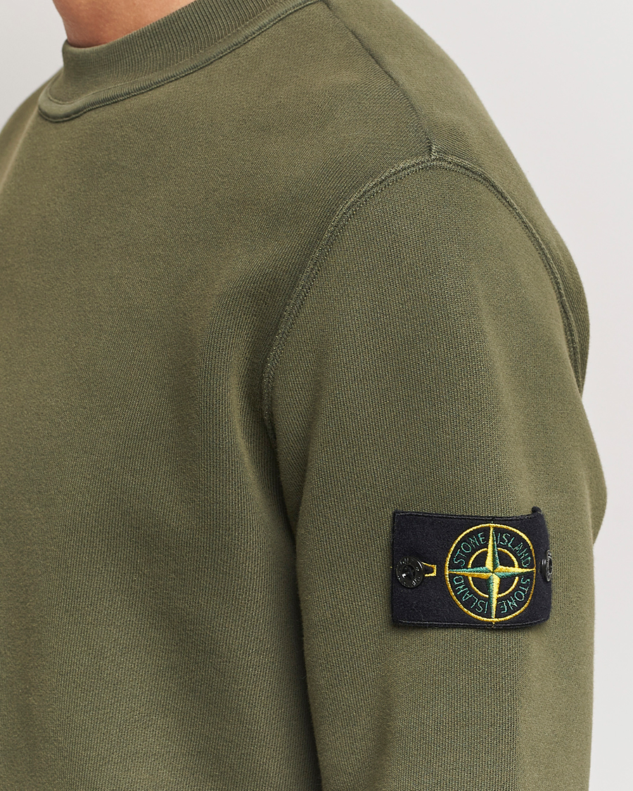 Herre | Trøjer | Stone Island | Old Dyed Cotton Sweatshirt Musk