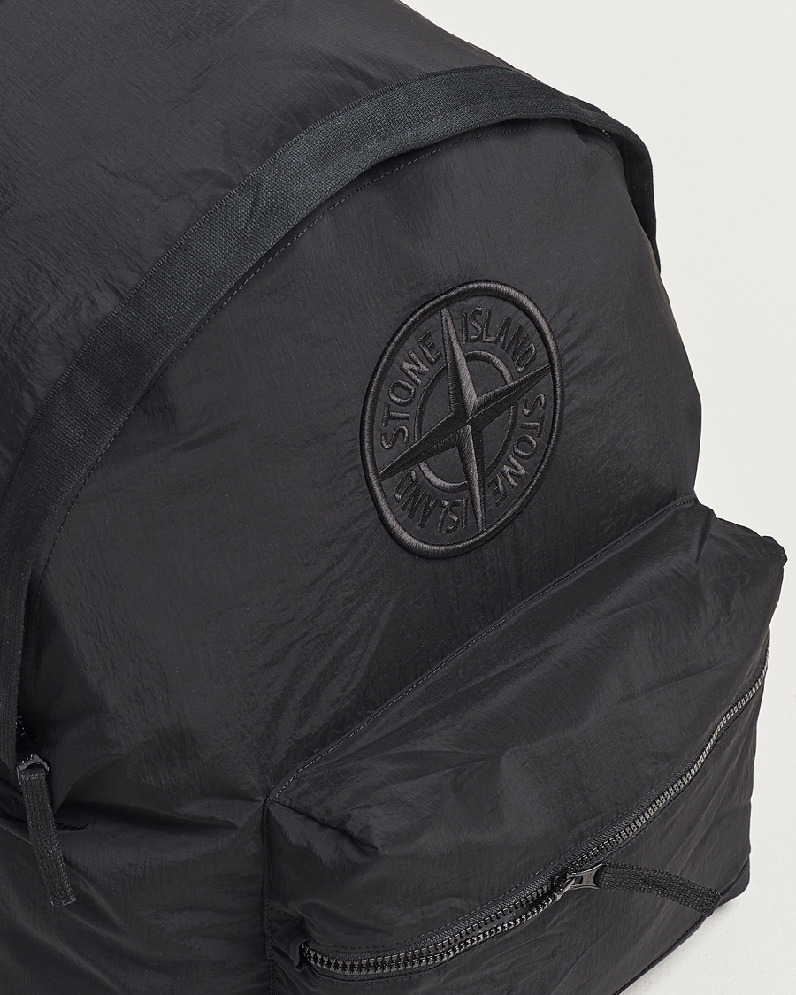 Herre | Stone Island Nylon Metal Backpack Black | Stone Island | Nylon Metal Backpack Black
