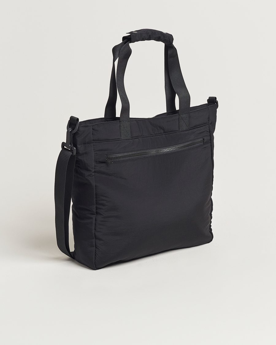 Herre | Stone Island Nylon Metal Totebag Black | Stone Island | Nylon Metal Totebag Black
