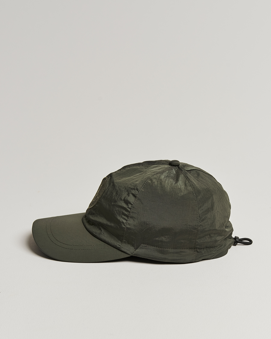 Herre | Stone Island Nylon Metal Logo Cap Musk | Stone Island | Nylon Metal Logo Cap Musk