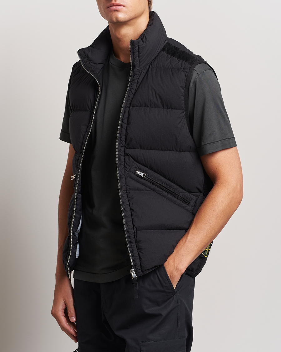 Herre | Jakker | Stone Island | Nylon Down-TC Vest Black