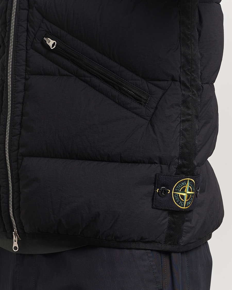 Herre | Jakker | Stone Island | Nylon Down-TC Vest Black