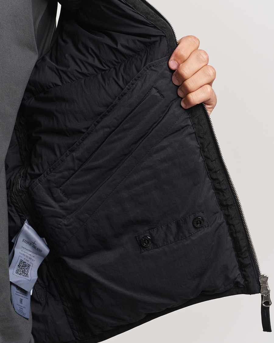 Herre | Jakker | Stone Island | Nylon Down-TC Vest Black