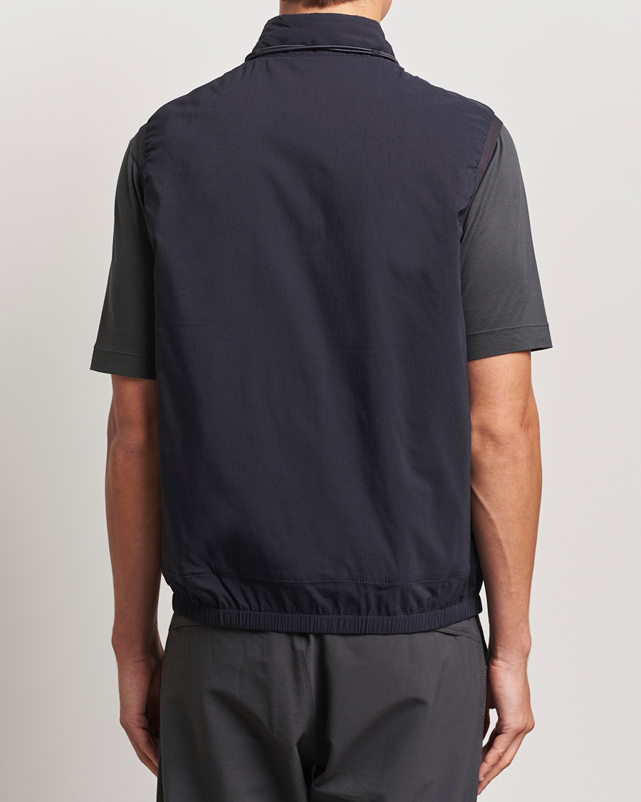 Herre | Jakker | Stone Island | Stellina Wool/Nylon Padded Vest Blue Marine