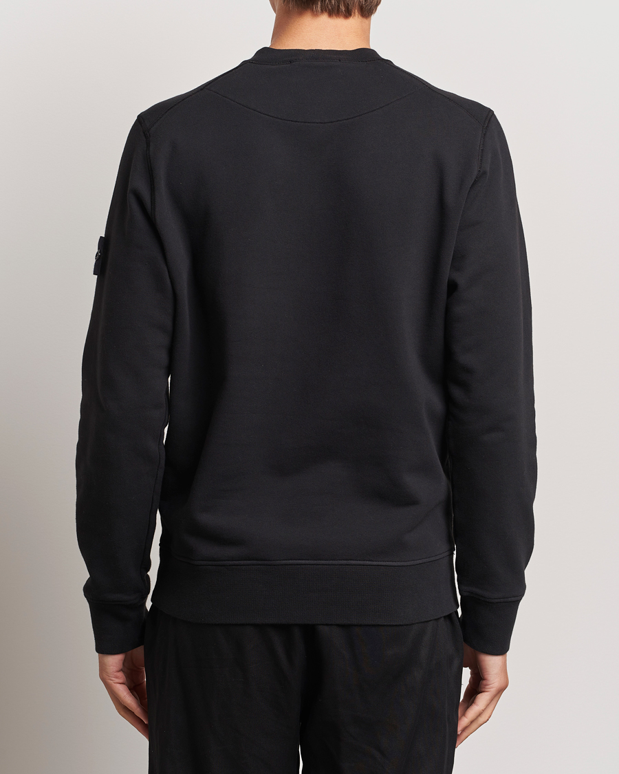 Herre | Trøjer | Stone Island | Garment Dyed Fleece Sweatshirt Black