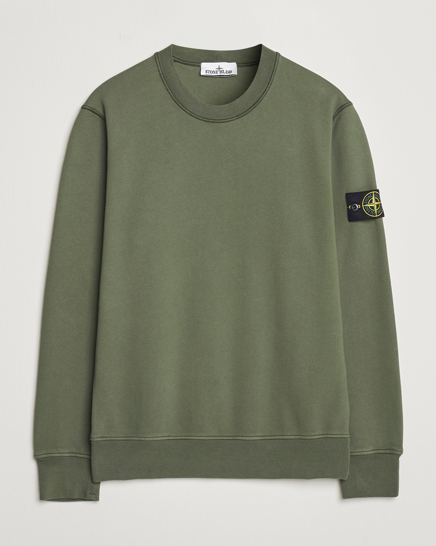 Herre | Trøjer | Stone Island | Garment Dyed Fleece Sweatshirt Musk