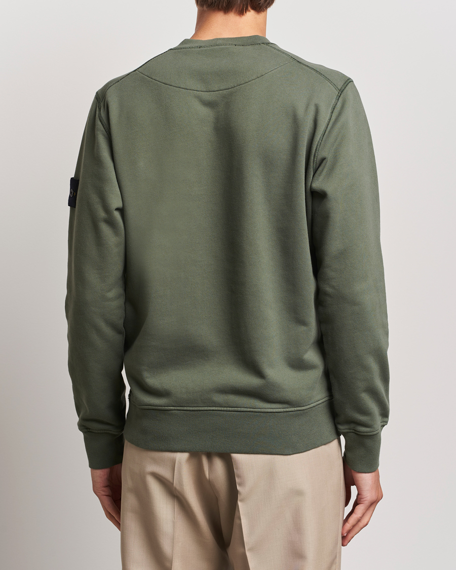 Herre | Trøjer | Stone Island | Garment Dyed Fleece Sweatshirt Musk