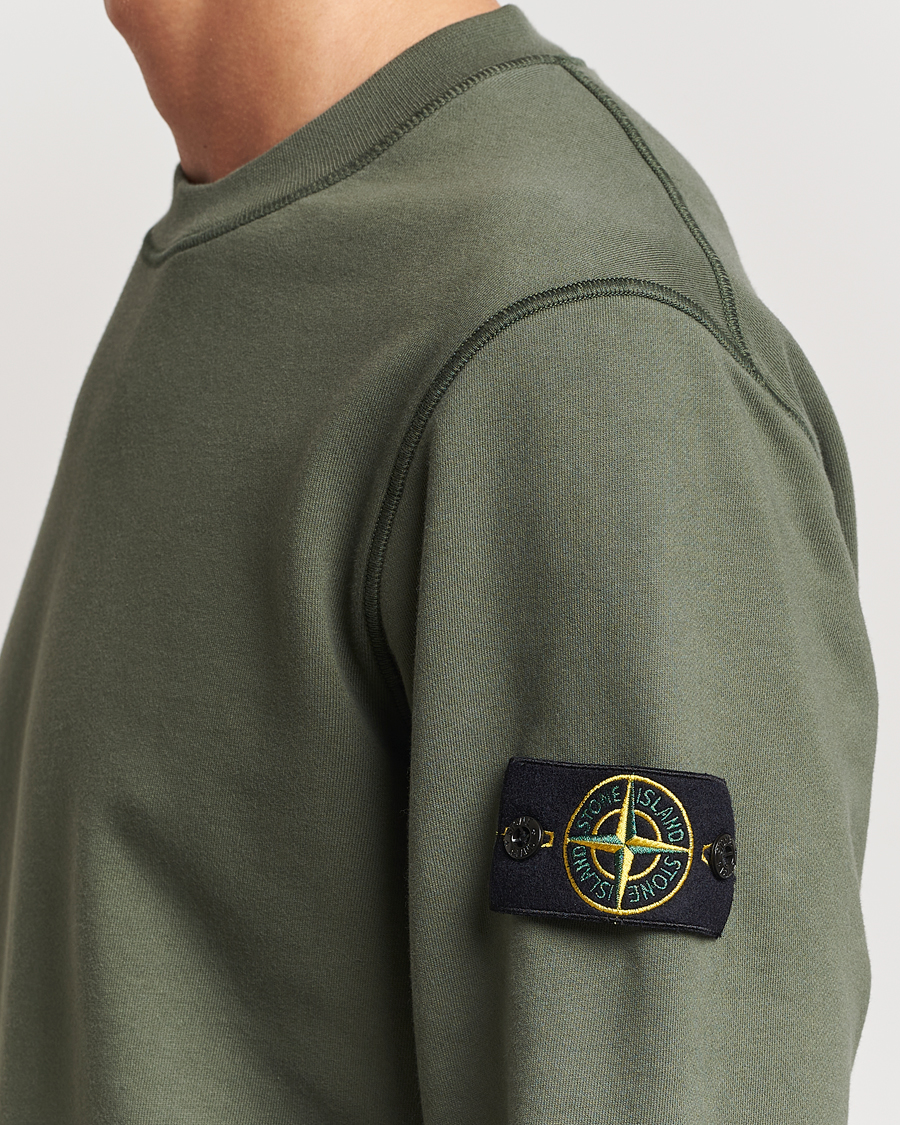 Herre | Trøjer | Stone Island | Garment Dyed Fleece Sweatshirt Musk