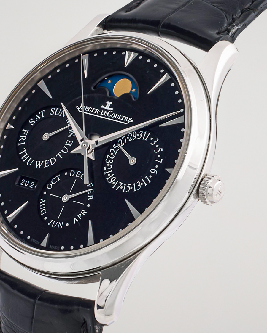 Herre | Jaeger-LeCoultre Pre-Owned Master Ultra Thin Perpetual Silver | Jaeger-LeCoultre Pre-Owned | Master Ultra Thin Perpetual Silver