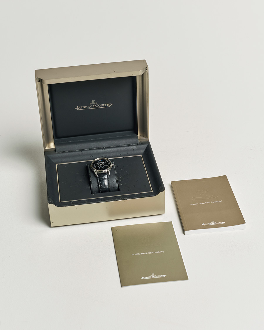Herre | Jaeger-LeCoultre Pre-Owned Master Ultra Thin Perpetual Silver | Jaeger-LeCoultre Pre-Owned | Master Ultra Thin Perpetual Silver