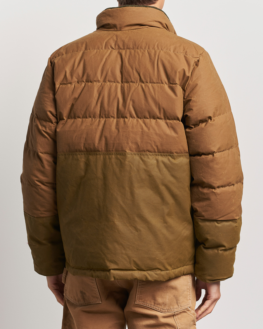 Herre | Jakker | Filson | Oiled Covered Down Cruiser Dark Tan