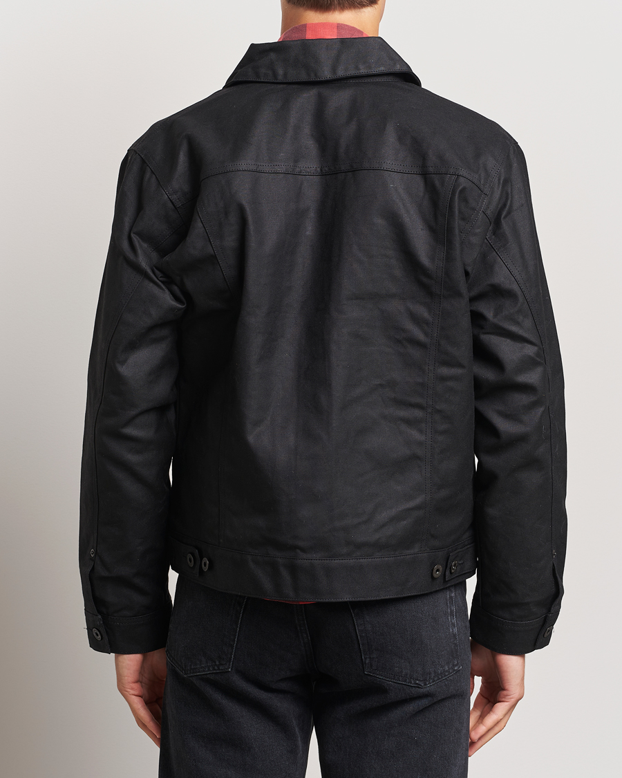 Herre | Jakker | Filson | Short Lined Tin Cloth Cruiser Black