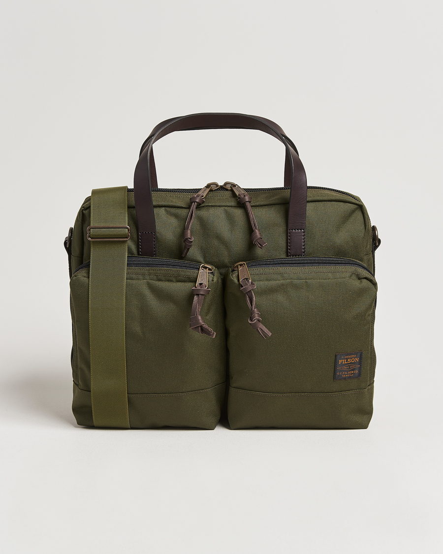 Herre | Tasker | Filson | FilsonDryden Cordura Nylon BriefcaseOtter Green