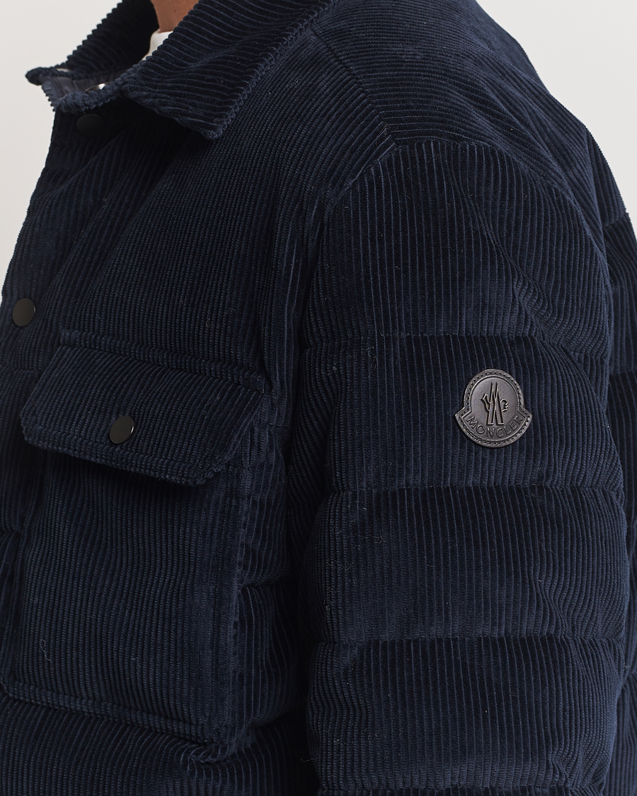 Herre | Jakker | Moncler | Gasserhof Down Shirt Jacket Navy