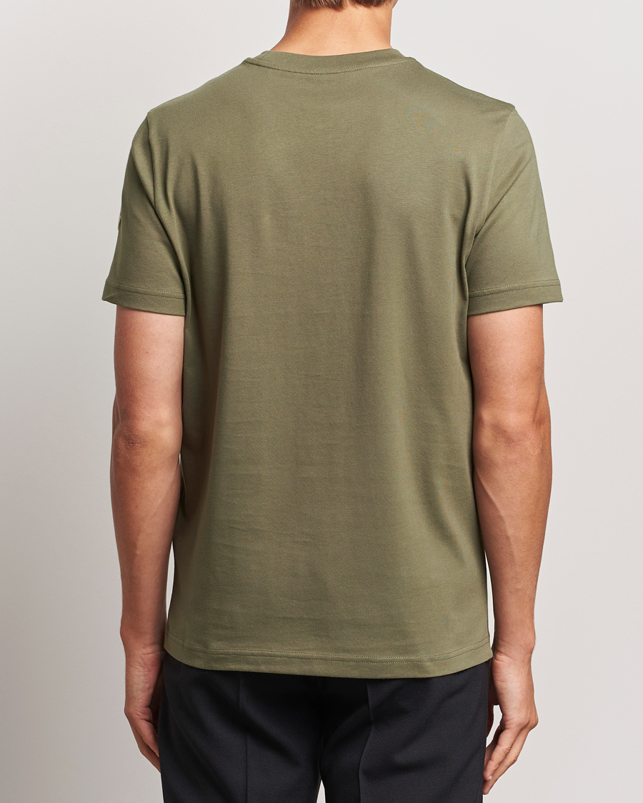 Herre | T-Shirts | Moncler | Lettering T-Shirt Military