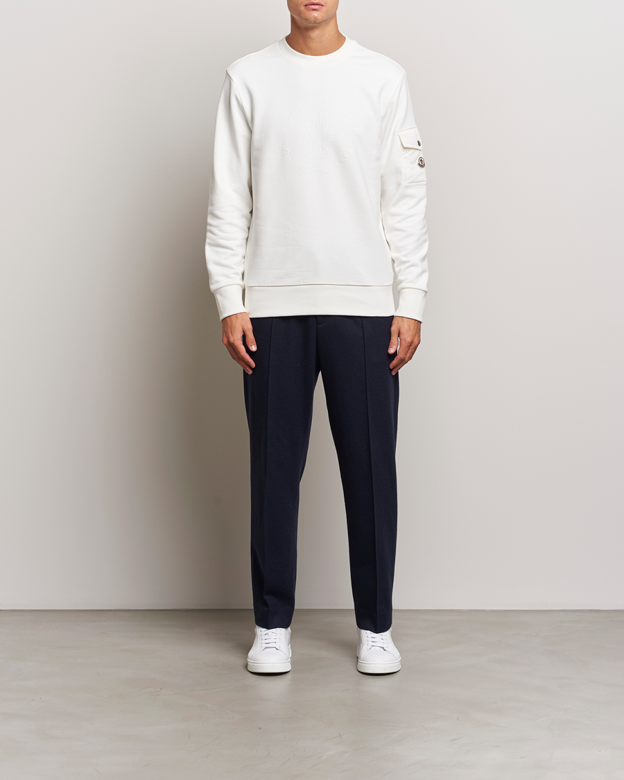 Herre | Trøjer | Moncler | Pocket Sleeve Sweatshirt Off White